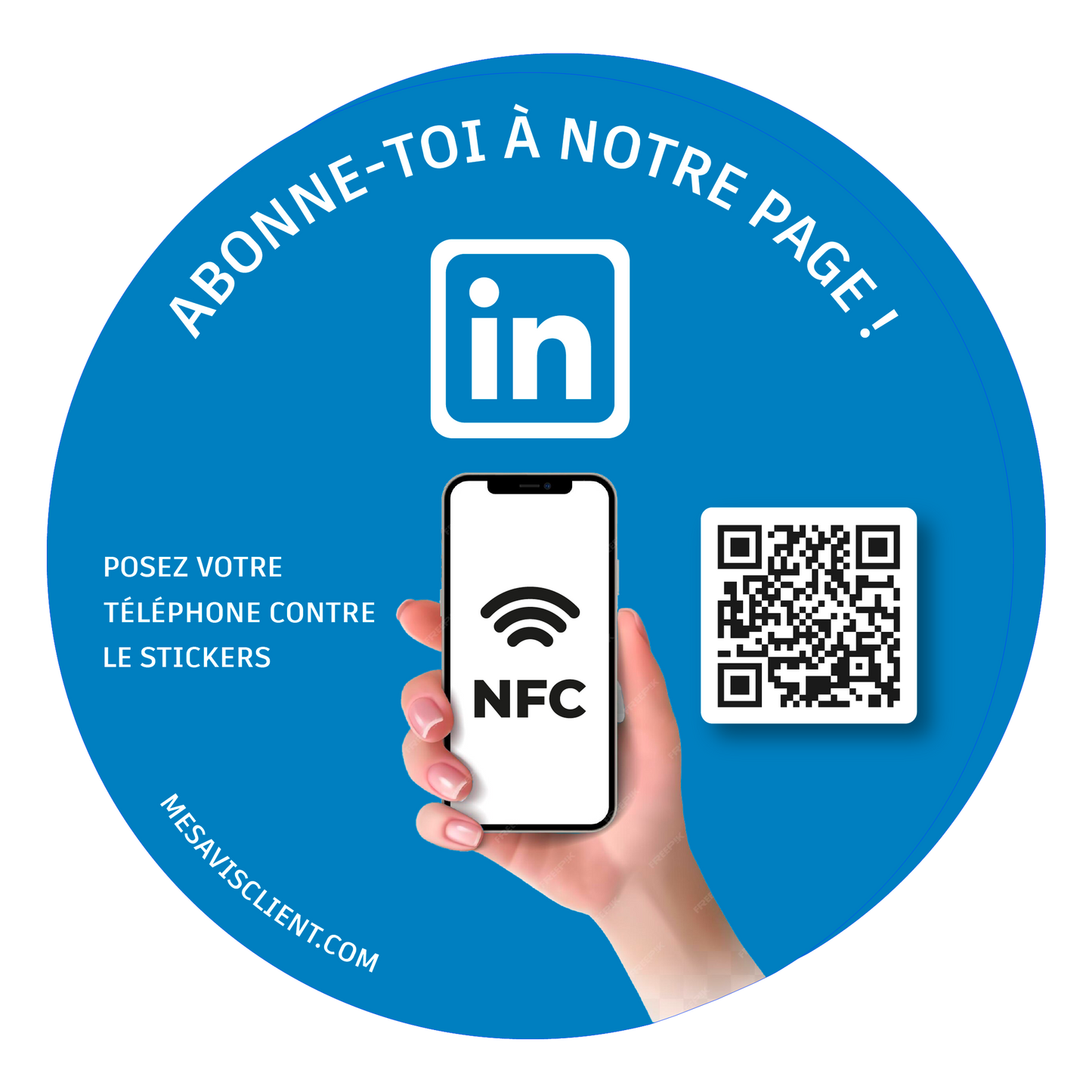 2 Stickers LinkedIn
