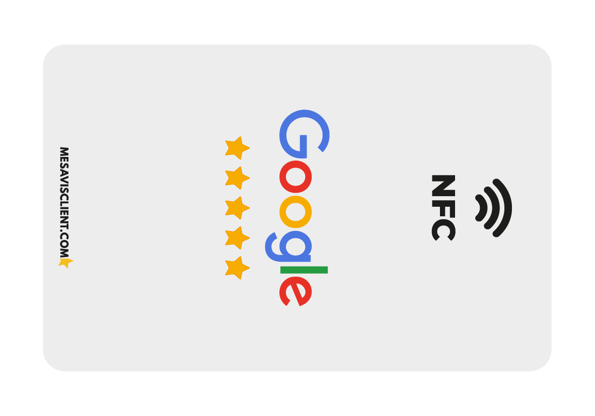 2 Cartes NFC - Google