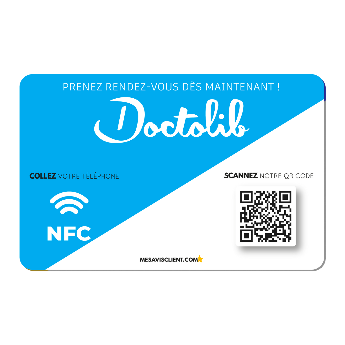 1 Carte NFC - Doctolib
