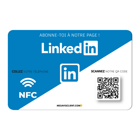 1 Carte NFC - Linkedin