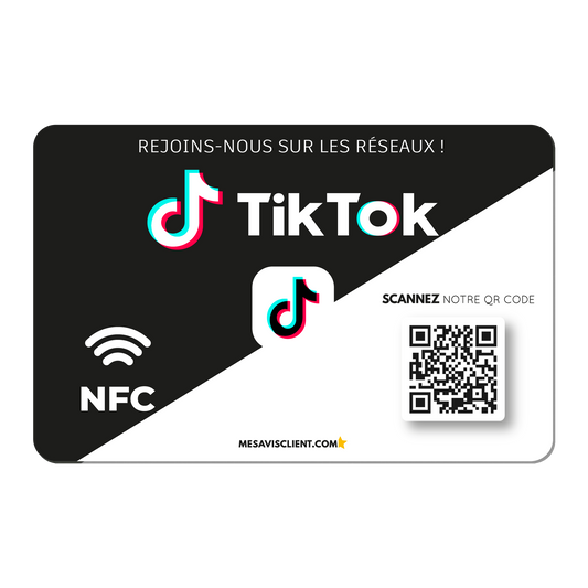 1 Carte NFC - Tiktok