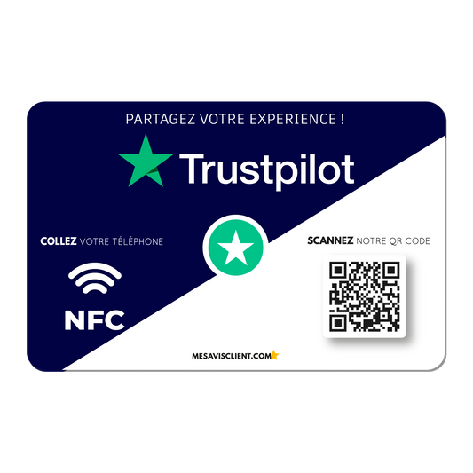 1 Carte NFC - Trustpilot