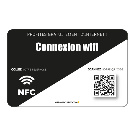 1 Carte NFC - Wi-Fi