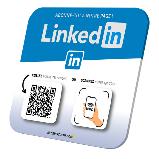 1 Plaque NFC PRO - LinkedIn
