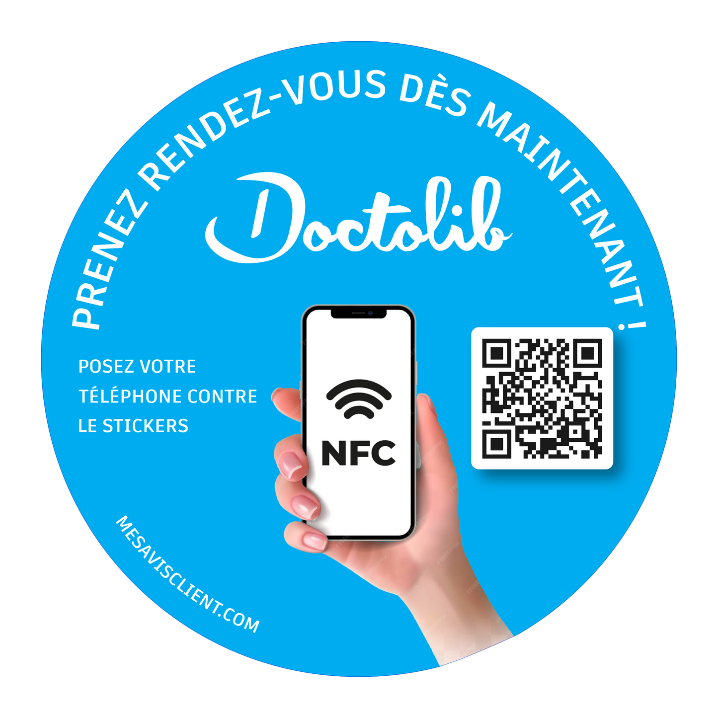 1 Sticker Doctolib