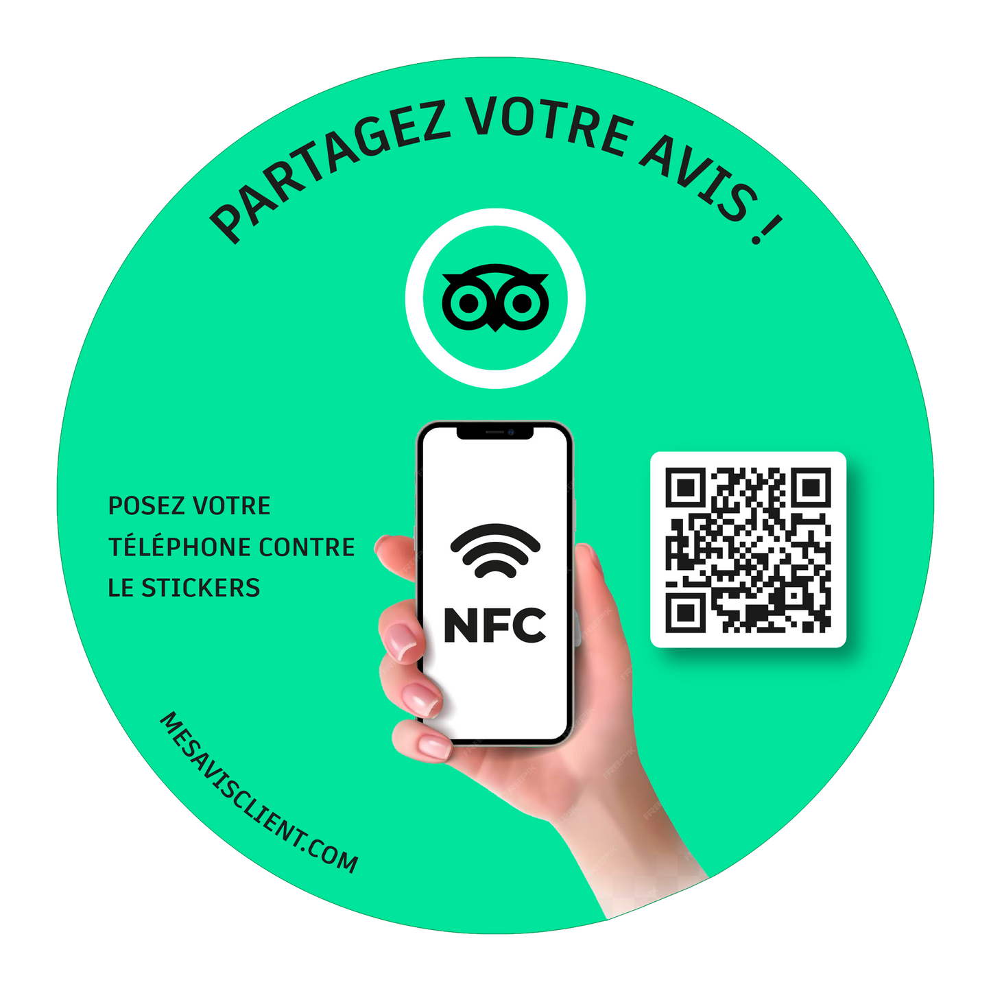 1 Sticker Tripadvisor