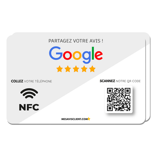 2 Cartes NFC - Google