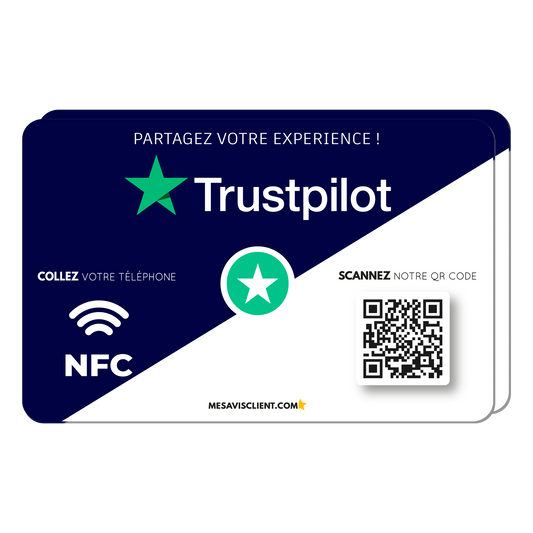 2 Cartes NFC - Trustpilot