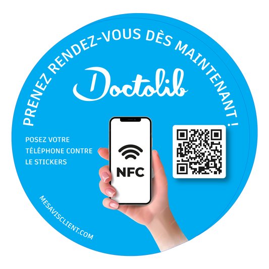 2 Stickers Doctolib