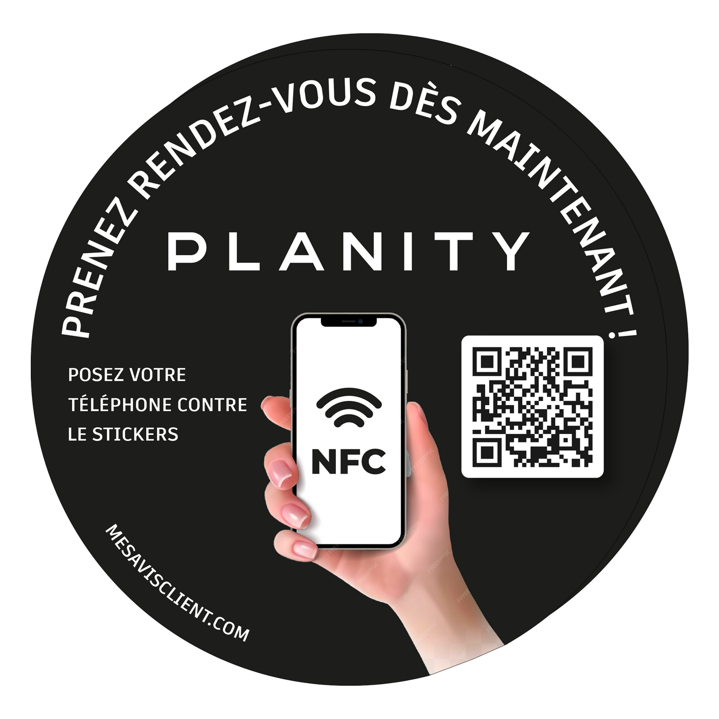 2 Stickers Planity