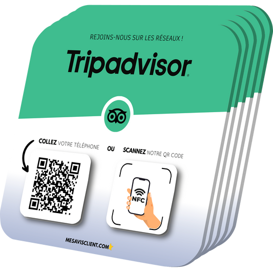 5 Plaques NFC PRO - Tripadvisor
