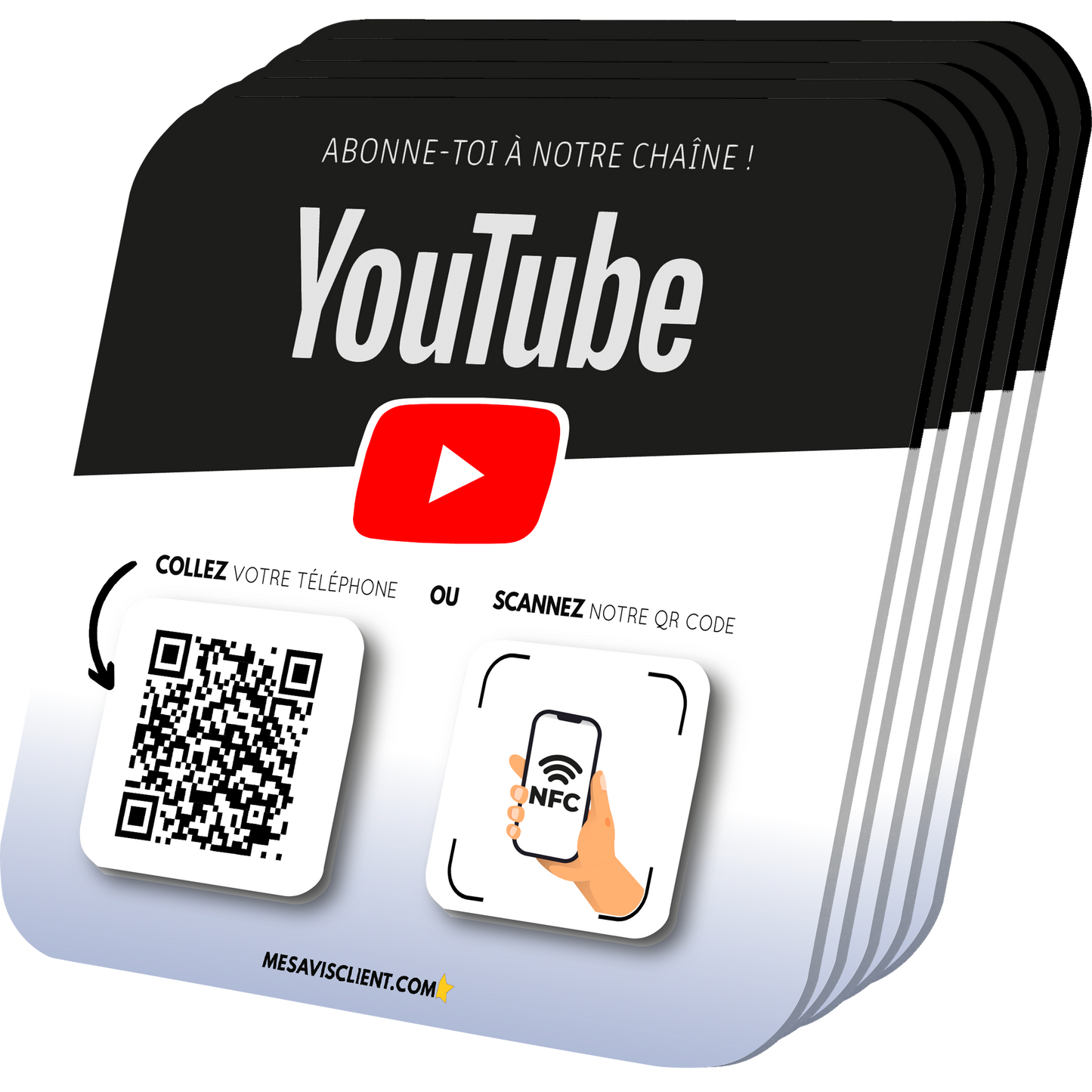 5 Plaques NFC PRO - Youtube