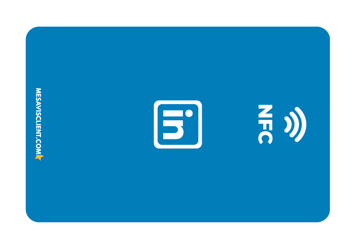 1 Carte NFC - Linkedin